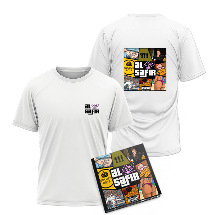 PACK CAMISETA BLOW UP BLANCA + CD BLOW UP