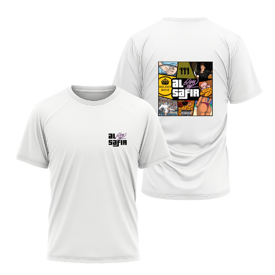 CAMISETA BLOW UP BLANCA