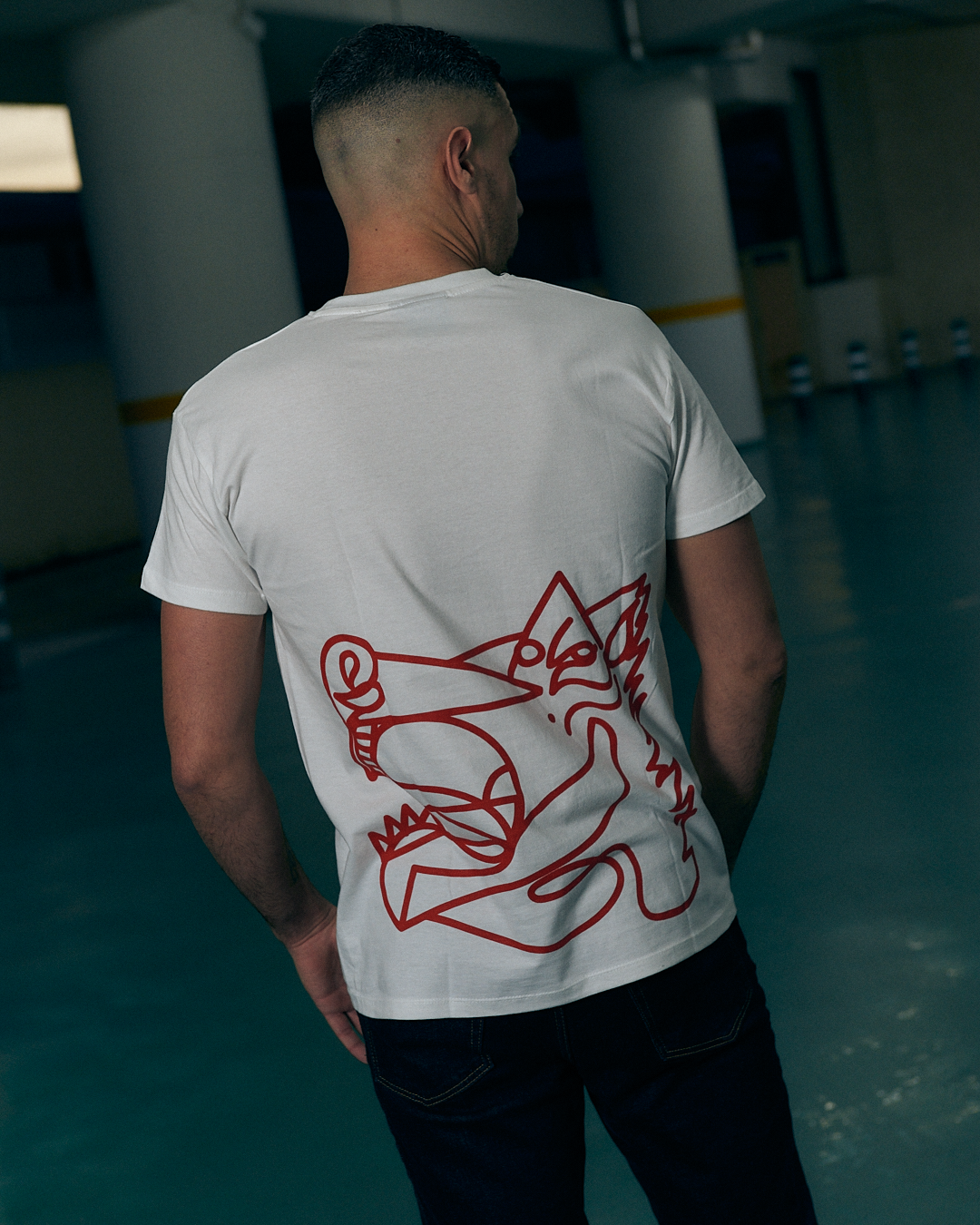 PACK CAMISETA CABALLO GANADOR BLANCA + CD BLOW UP