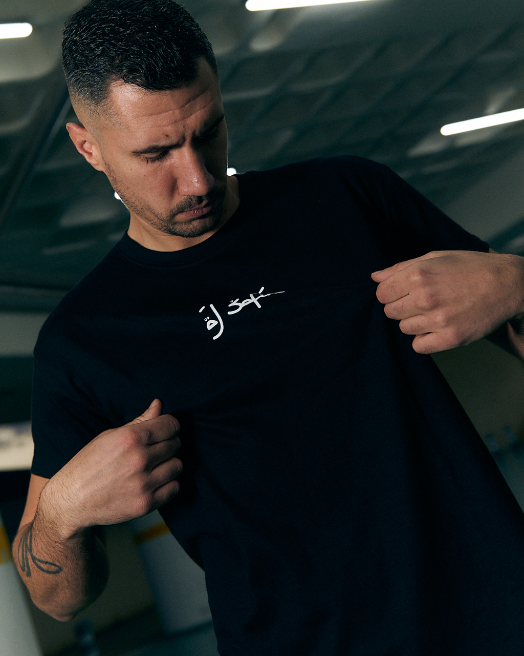 PACK CAMISETA CABALLO GANADOR NEGRA + CD BLOW UP