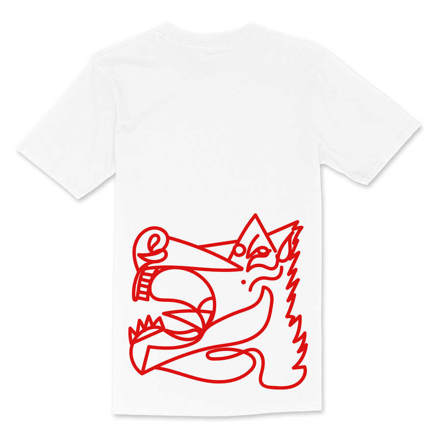 PACK CAMISETA CABALLO GANADOR BLANCA + CD BLOW UP