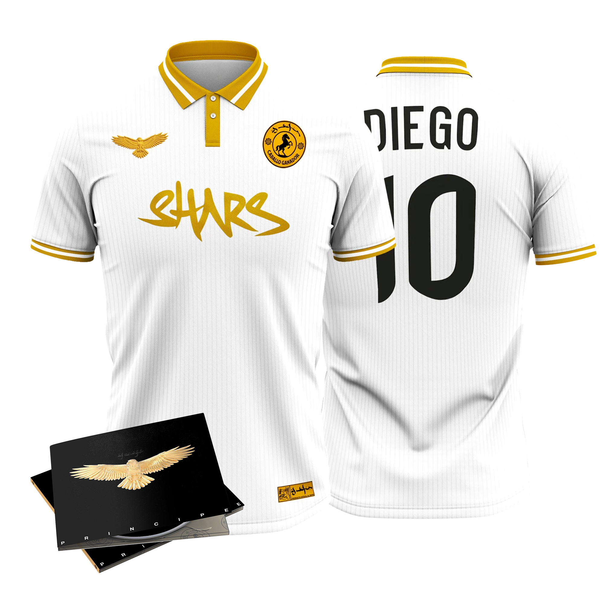 PACK PRÍNCIPE - CAMISETA FUTBOL + CD